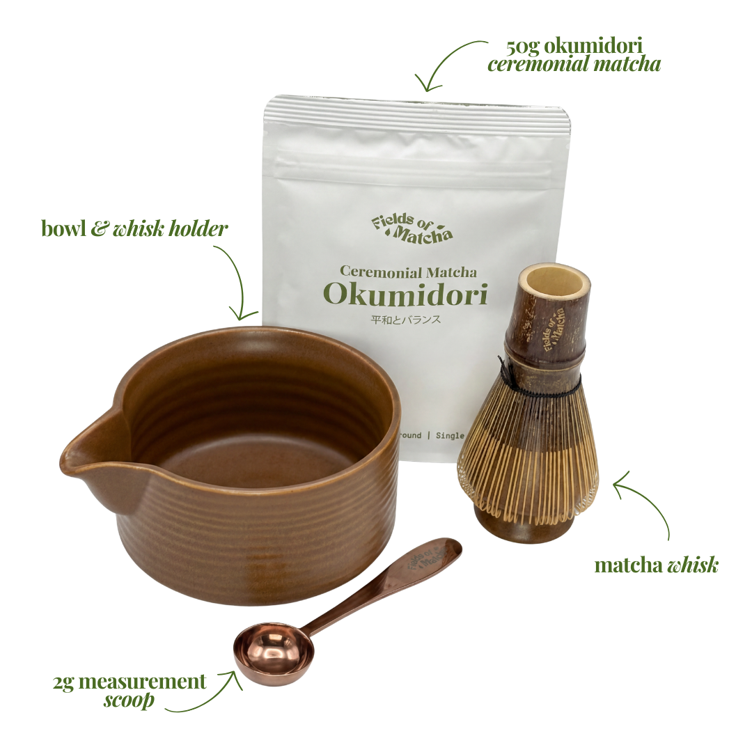 Matcha + Essentials set